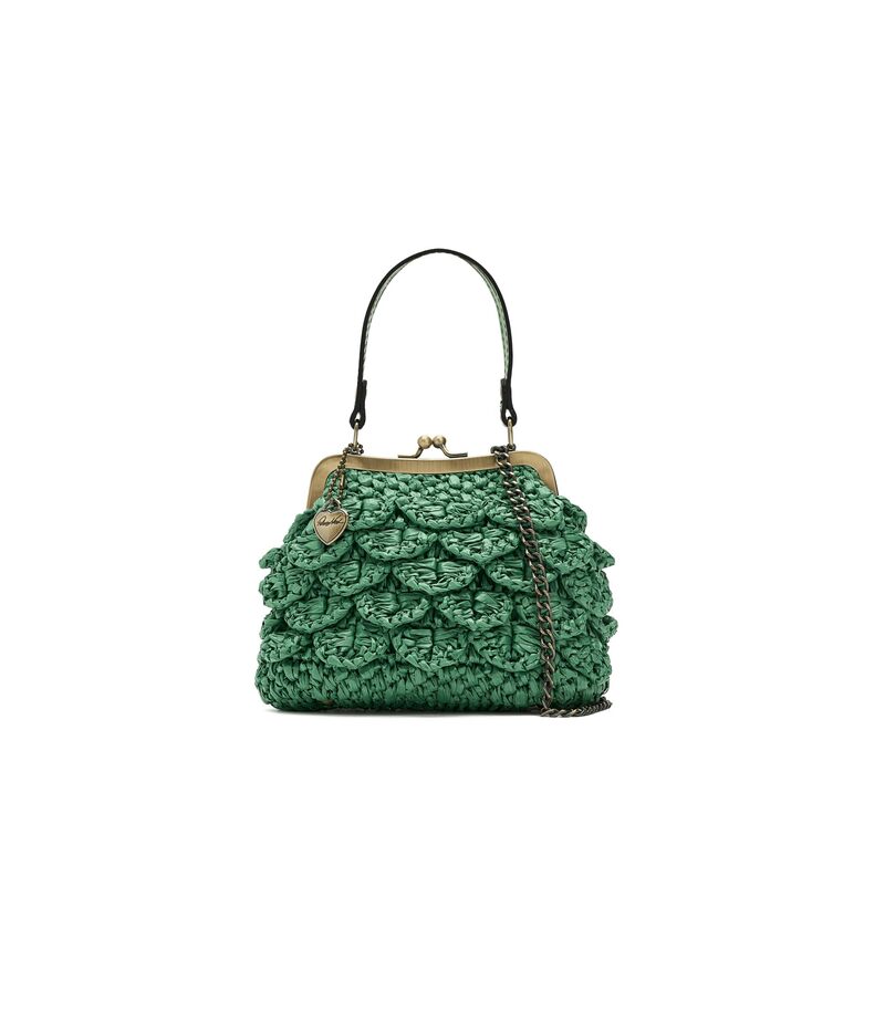 パトリシアナシュ レディース 御徒面子 ミニ Patricia Nash Mini Laureana Chain Crossbody with Charm Basil