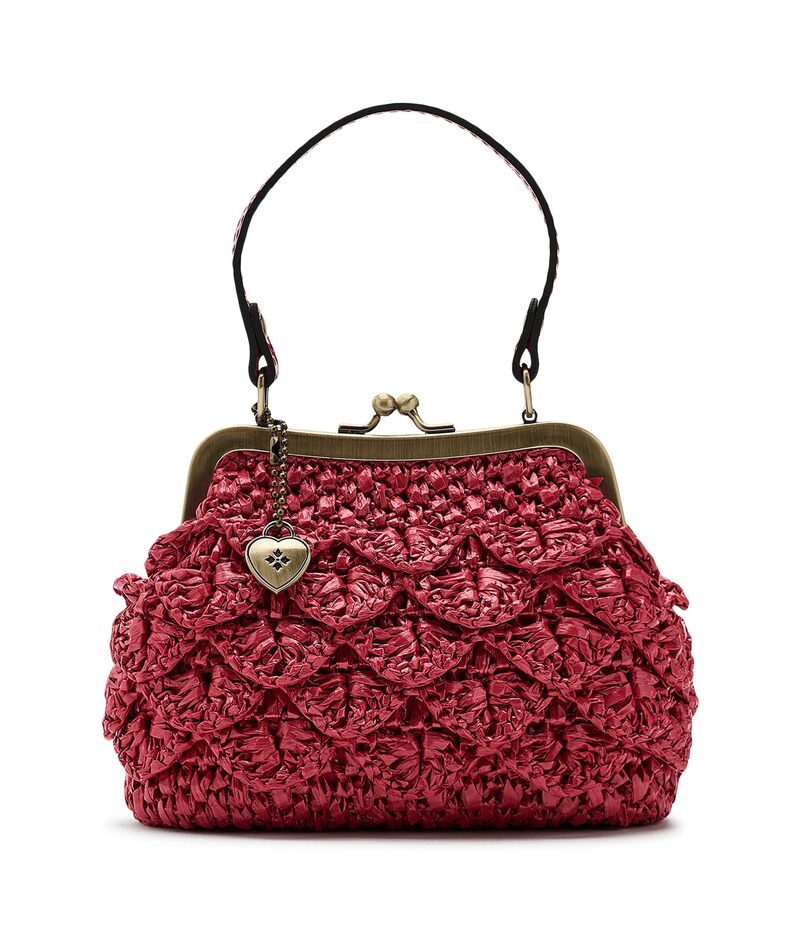 パトリシアナシュ レディース 御徒面子 ミニ Patricia Nash Mini Laureana Chain Crossbody with Charm Strawberry
