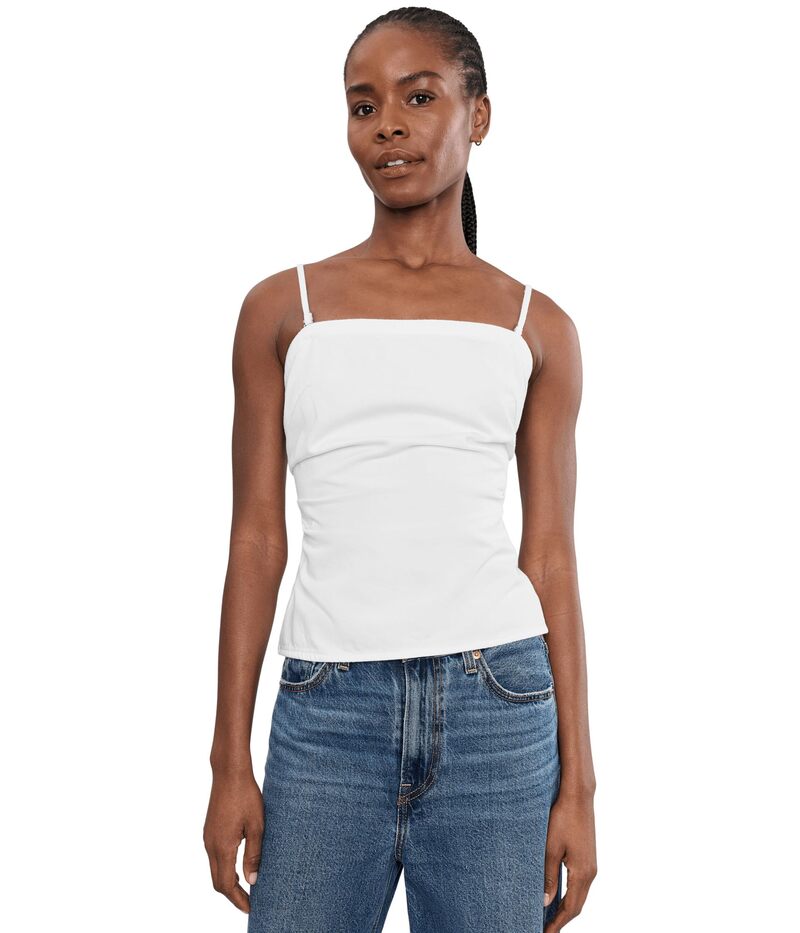 メイドウェル レディース トップス プルオーバー Madewell Sharona Update インチ Tile White 白いこと
