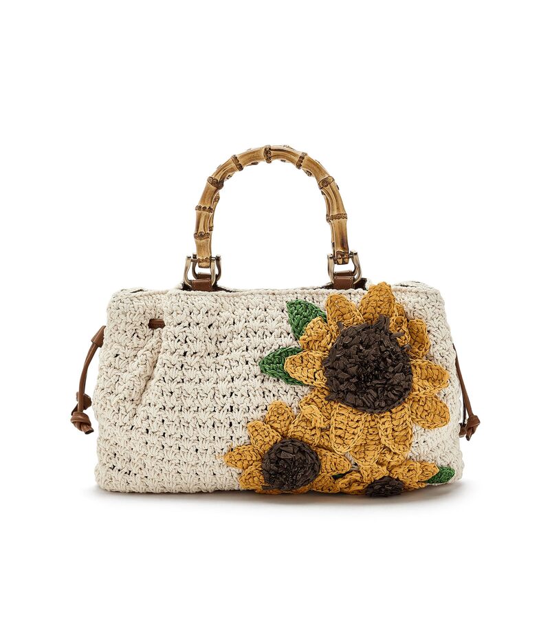 パトリシアナシュ レディース 御徒面子 Patricia Nash Clea - Rev Cantinella W Raffia Sunflowers Natural