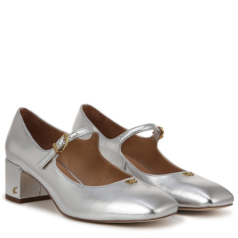 サーカス NY バイ サムエデルマン レディース シューズ 踵 Circus NY by Sam Edelman Eloisa Soft Silver しろがね色