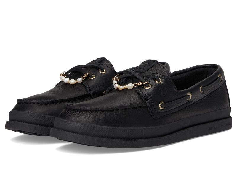 スペリー レディース シューズ Sperry AO 2 Mudguard Black 黒いこと
