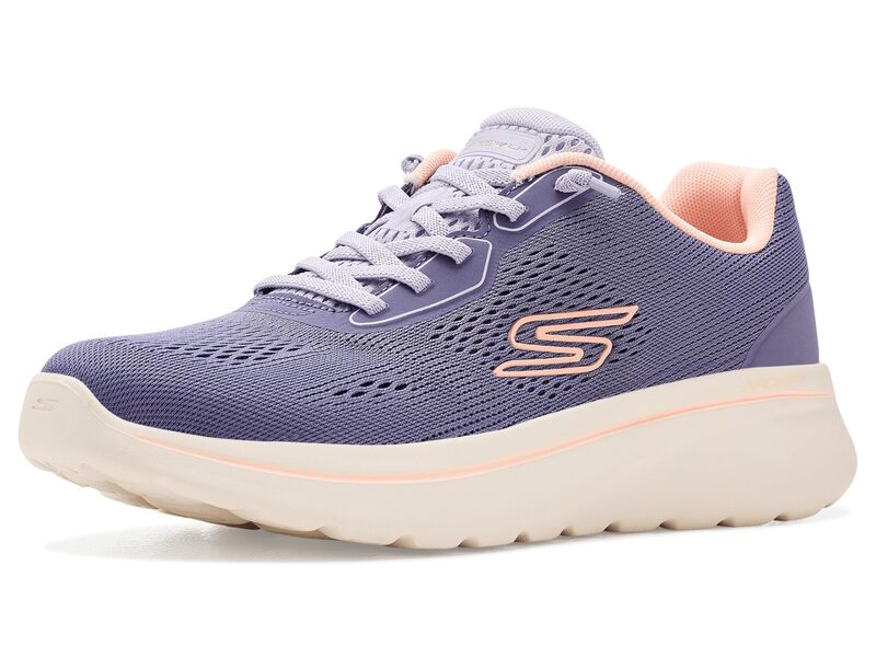 スケッチャーズ レディース シューズ スニーカー SKECHERS Performance Go Walk Arch Fit N-Joy Ellie Lavender ラベンダー|ReVida 店
