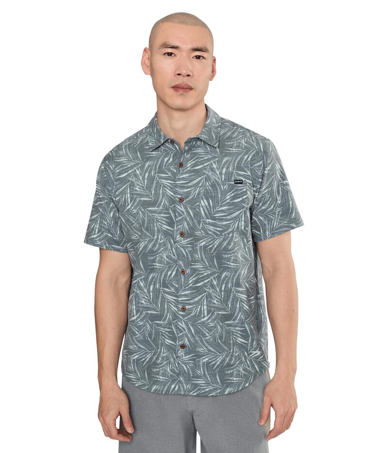 ハーレー メンズ トップス シャツ Hurley Newport Stretch Short Sleeve Destroyer｜ReVida 店
