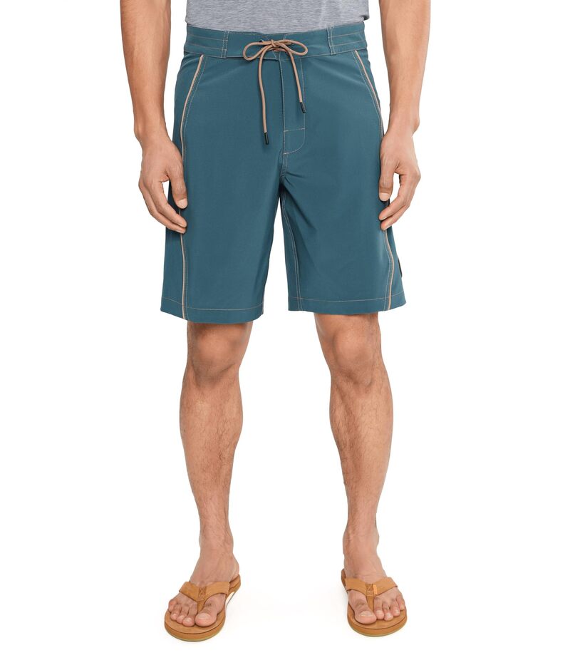 ルーカ メンズ ボトムス ハーフパンツ・ショーツ RVCA 20" Rewind Trunks Petrol Blue ブルー|ReVida 店