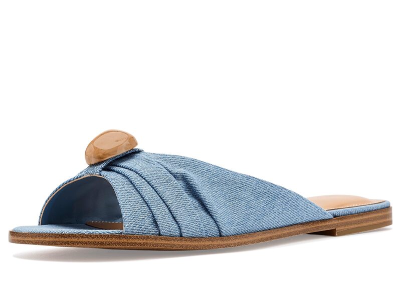目じるし・フィッシャー レディース シューズ スリッポン・ローファー Marc Fisher LTDalani Blue Denim ジーンズ