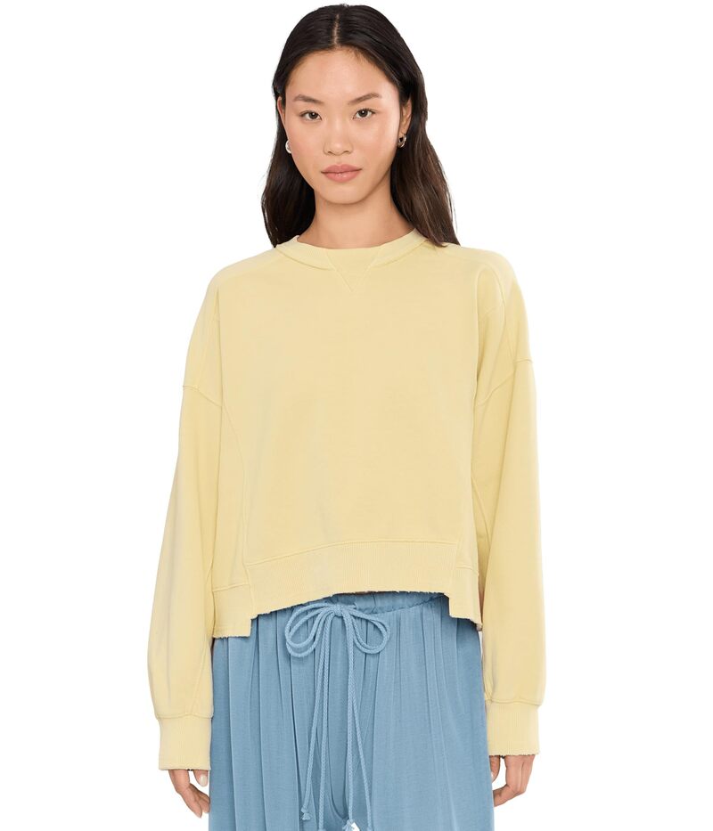 フリーピープル レディース アウター パーカー・スウェット FP Movement Intercept Pullover Sunlit Yellow イエロー｜ReVida 店