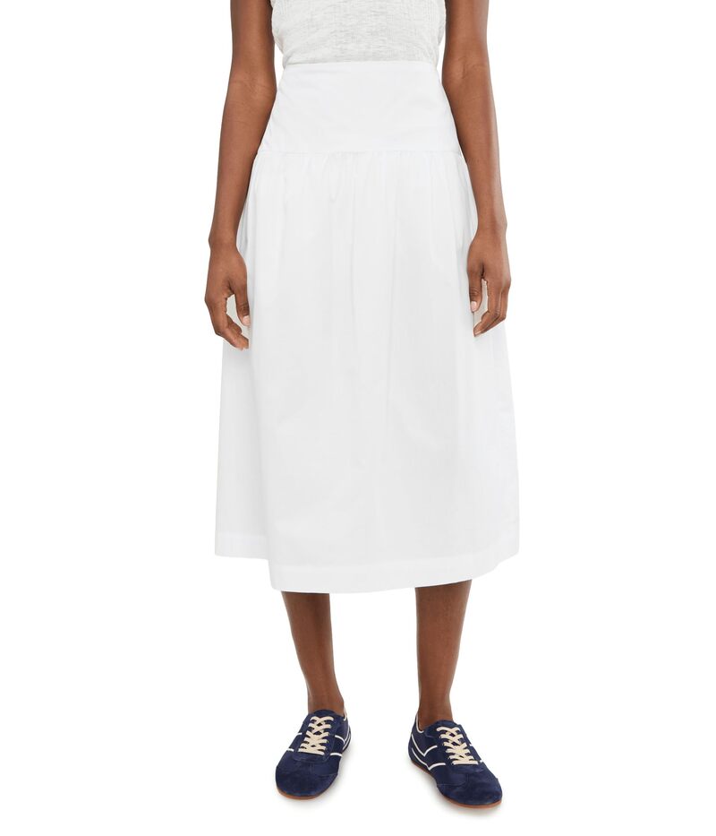駆け込み寺 レディース 下つ方スコート Sanctuary Matter Of Time Poplin Skirt White 白いこと