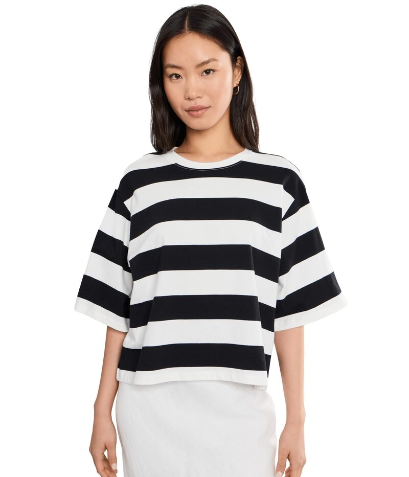 サンクチュアリー レディース トップス シャツ Sanctuary Belle Tee Chalk/Black チョーク｜ReVida 店 15,155円