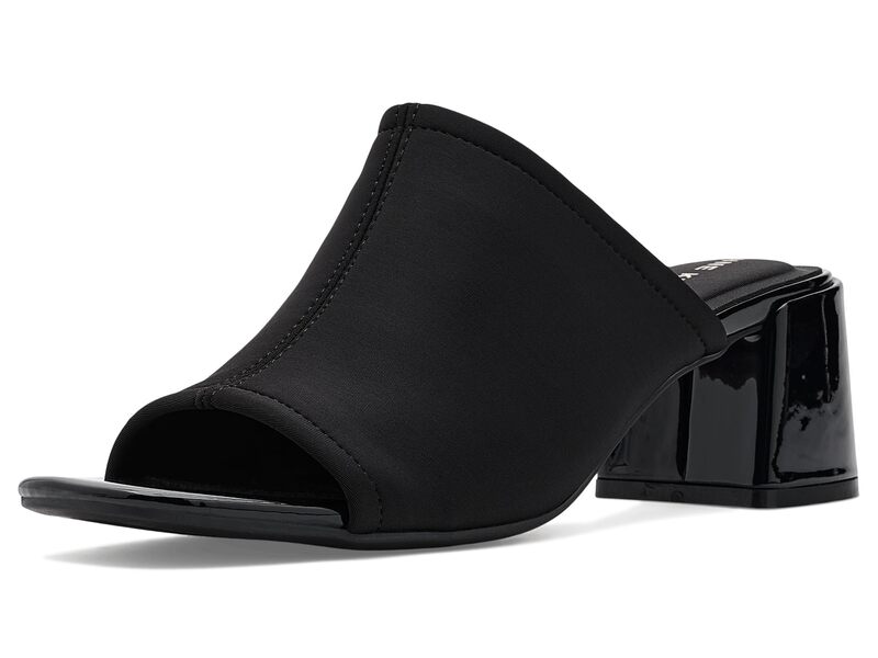 アンクライン レディース シューズ 踵 Anne Klein Flutter Black Stretch 黒いこと