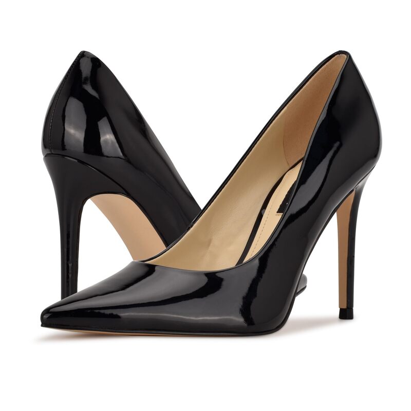 ナインウェスト レディース シューズ 踵 Nine West Fresh 3 Black Patent 黒いこと