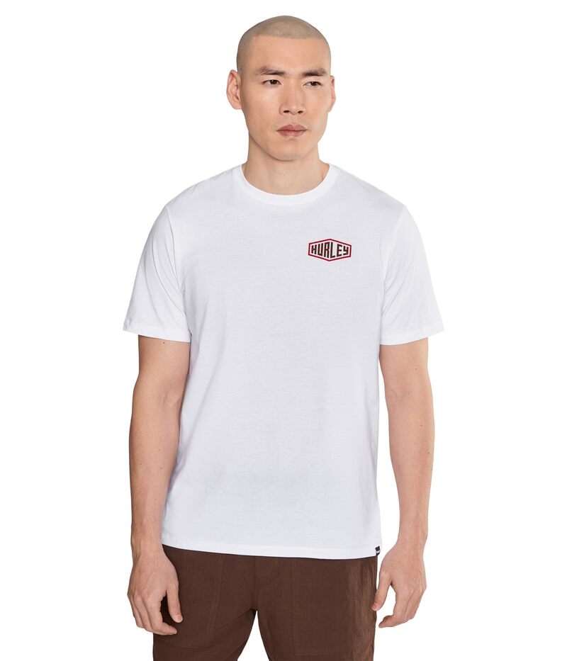 ハーレー メンズ トップス プルオーバー Hurley The Original Short Sleeve White 白いこと