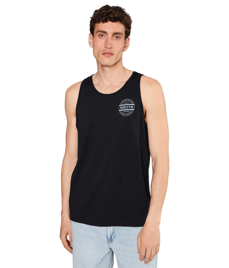 ハーレー メンズ トップス プルオーバー Hurley Filler Tank Black 黒いこと