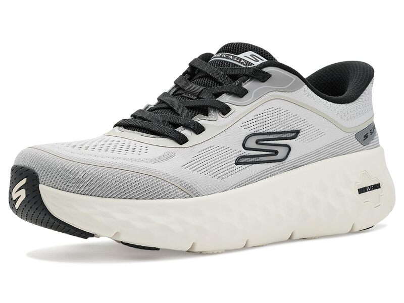 スケッチャーズ メンズ シューズ スニーカー SKECHERS Performance Go Walk Max Cushioning Flex Hands Free Slip-In Gray/Black 黒いこと