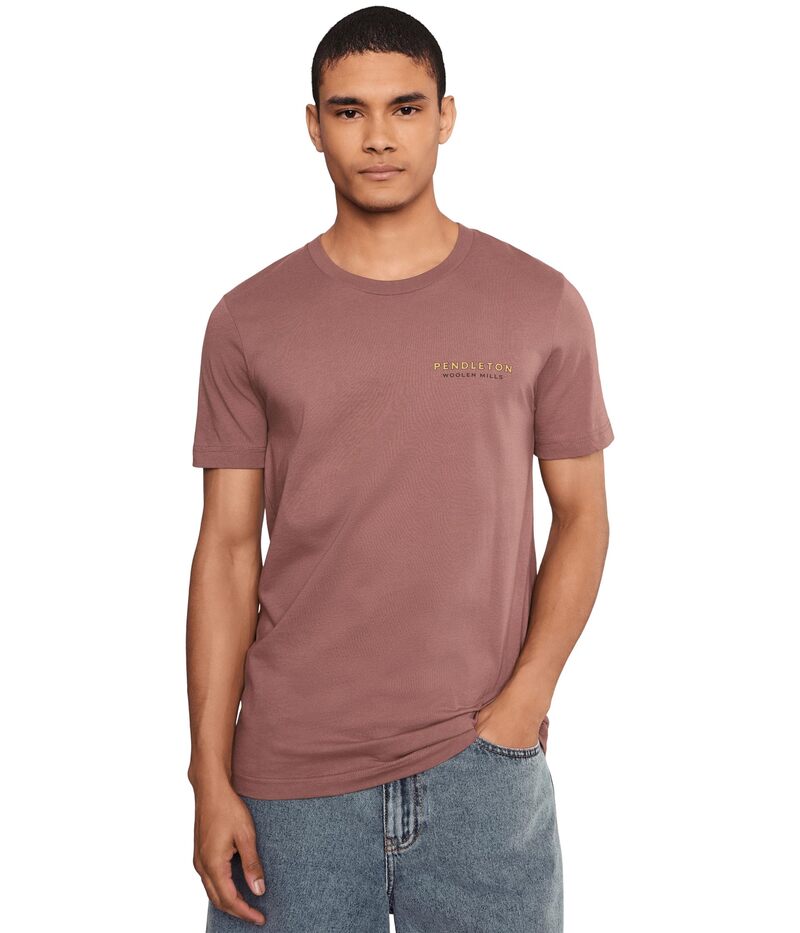 ペンドルトン メンズ トップス プルオーバー ヴィンテージ グラフィック Pendleton Vintage Bison Graphic Tee Chestnut/Tan タン