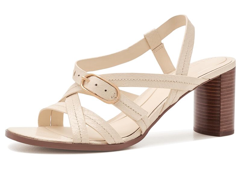電話を掛けるハーン レディース シューズ 踵 サンダル Cole Haan Dillon Heeled Strappy Sandals Vanilla Snake Print Leather