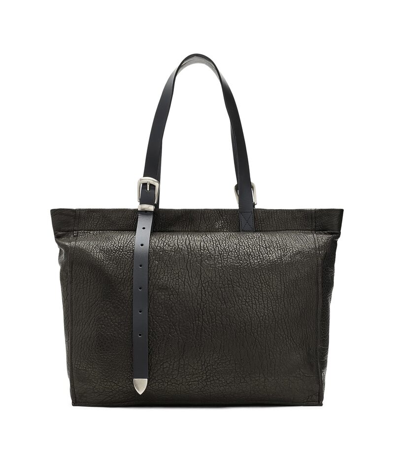 オールセインツ メンズ 御徒面子 なめし革 AllSaints Haven Leather Tote Black 黒いこと