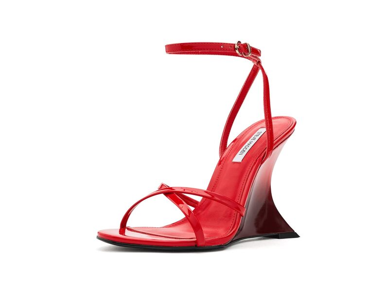 スティーブ マデン レディース シューズ ヒール Steve Madden Layers Red Patent レッド|ReVida 店