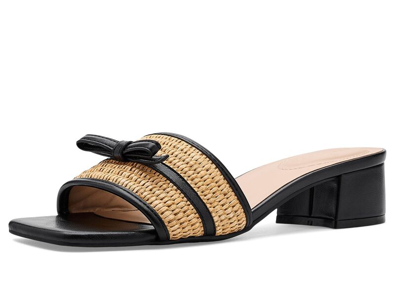 バンドリーノ レディース シューズ 踵 Bandolino Catona Medium Natural/Black 黒いこと