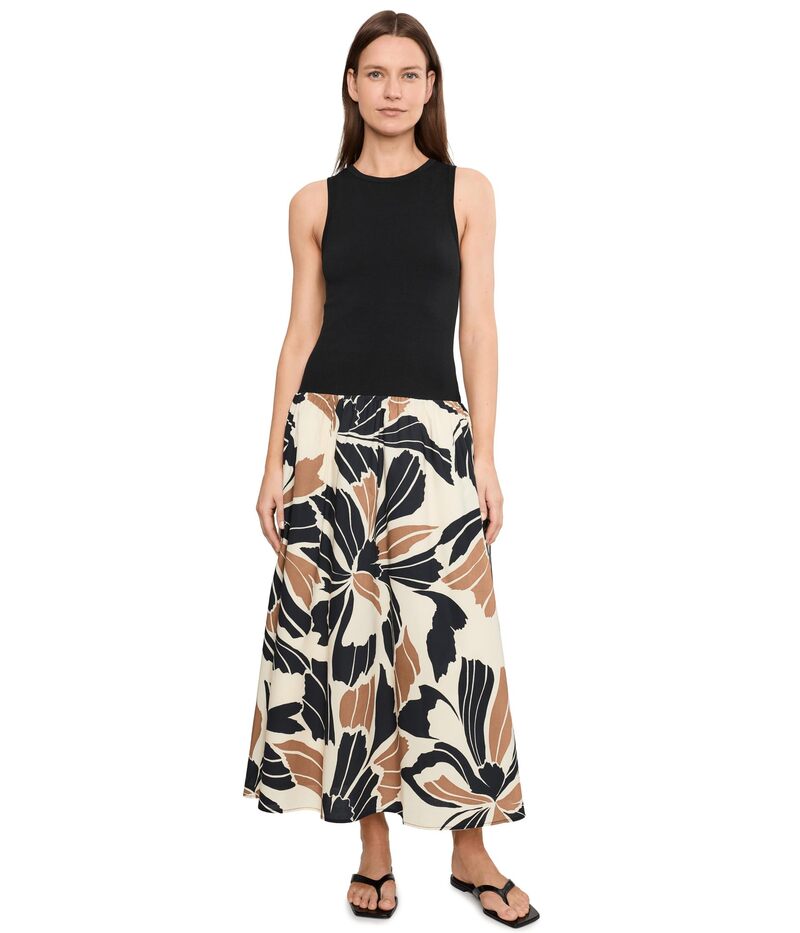 駆け込み寺 レディース トップス 衣装 MIDI Sanctuary Sandbar Mix Media Midi Dress Lotus/Black 黒いこと