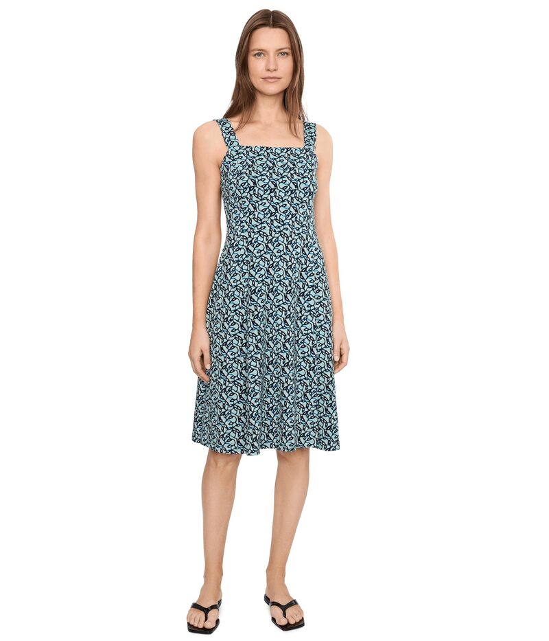 ニックプラスゾーイ レディース トップス 衣装 NIC+ZOE Fine Vines Emma Dress Aqua Multi アクア