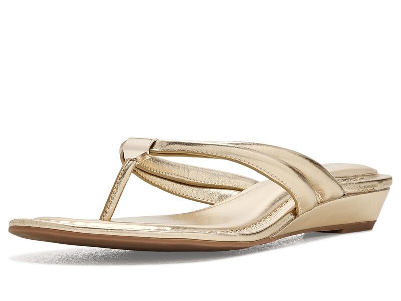 アンクライン レディース シューズ サンダル Anne Klein Bari Gold ゴールド