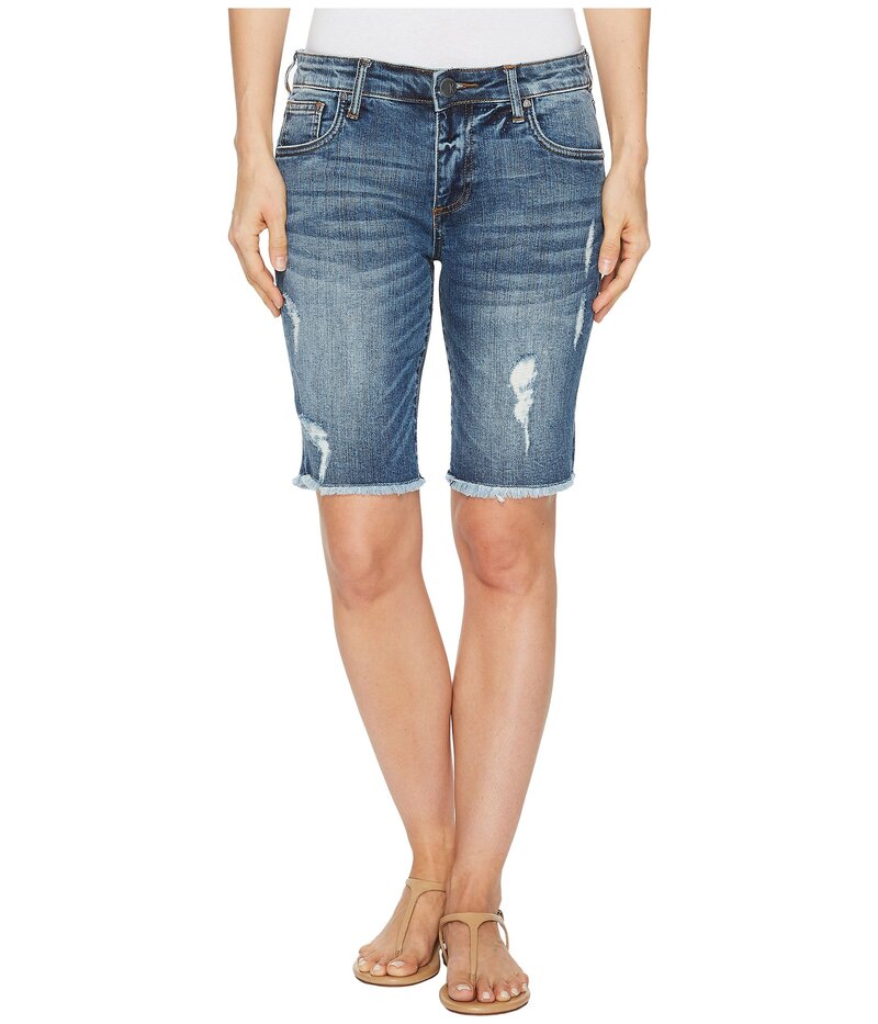 カットフロムザクロス レディース ボトムス 二分の一ズボン下・さる股引き 遊撃手ズボン下 KUT from the Kloth Sophie Bermuda Jean Shorts Comrade