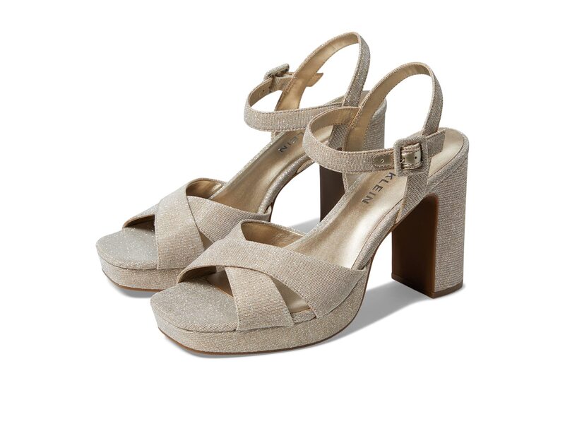 アンクライン レディース シューズ 踵 Anne Klein Zena Platinum