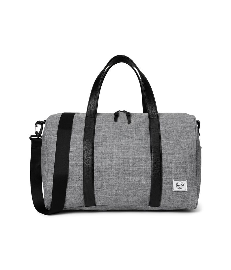 ハーシェルサプライ メンズ 御徒面子 Herschel Supply Co. Novel Carry-On Duffel Raven Crosshatch