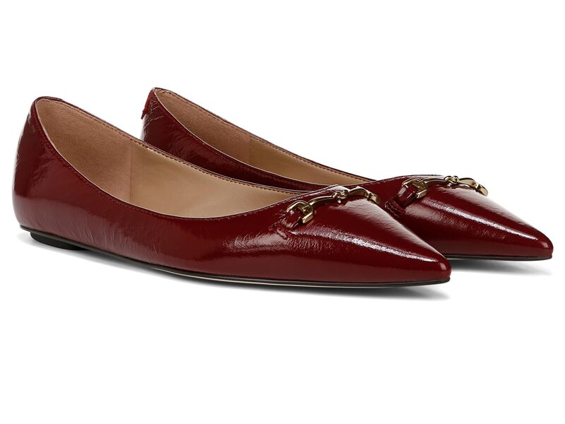 サムエデルマン レディース シューズ 踵 Sam Edelmanori Cabernet Red 赤いこと
