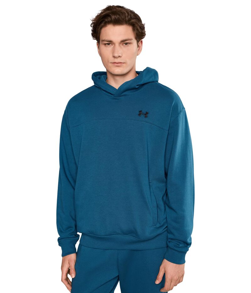 アンダーアーマー メンズ アウター パーカー・スウェット Under Armourivalightweight Hoodie Wham Blue/Black 黒いこと