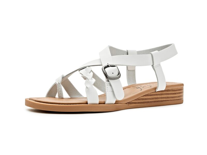 ブローフィッシュマリブ レディース シューズ サンダル Blowfish Malibu April Strappy Sandals White 白いこと