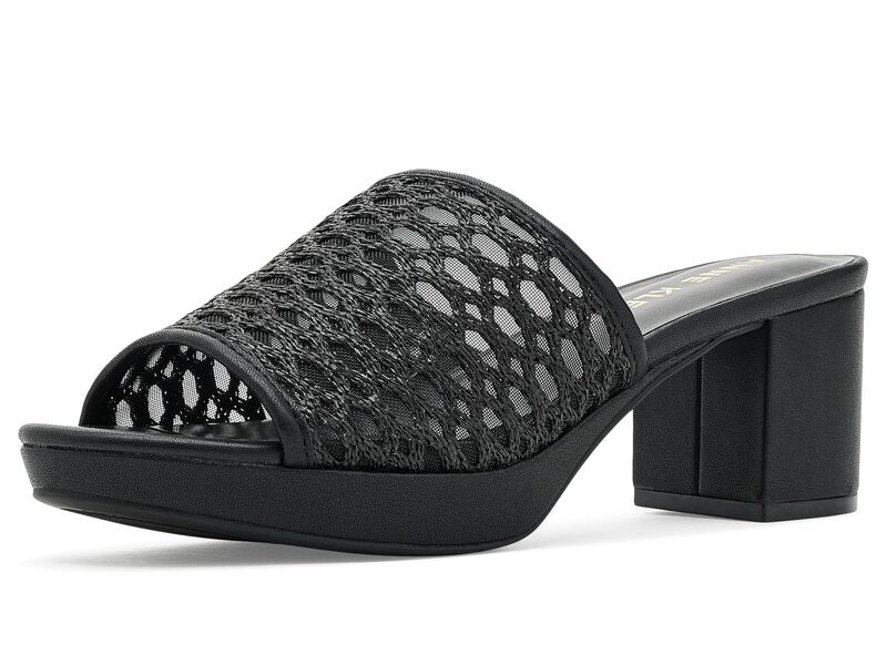 アンクライン レディース シューズ サンダル Anne Klein Paros Black 黒いこと