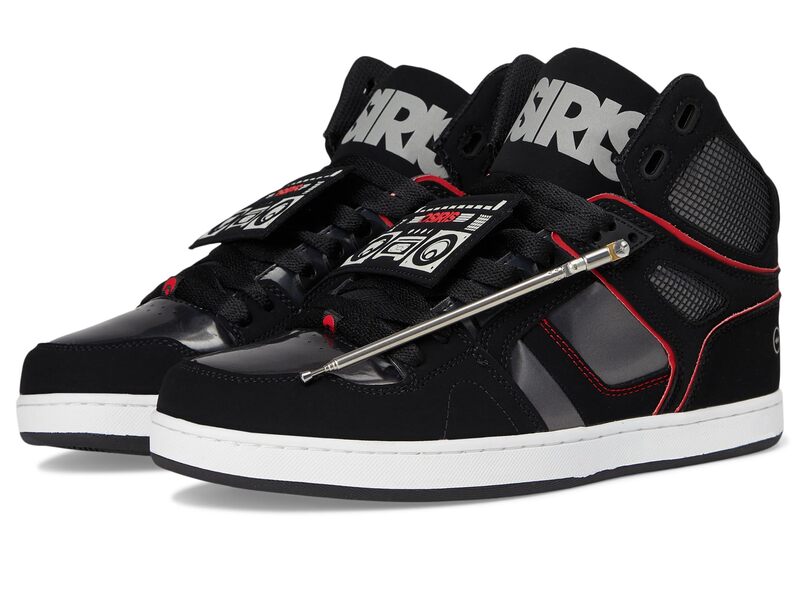 オサイラス メンズ シューズ スニーカー Osiris NYC 83 CLK Black/Red/Boombox 黒いこと