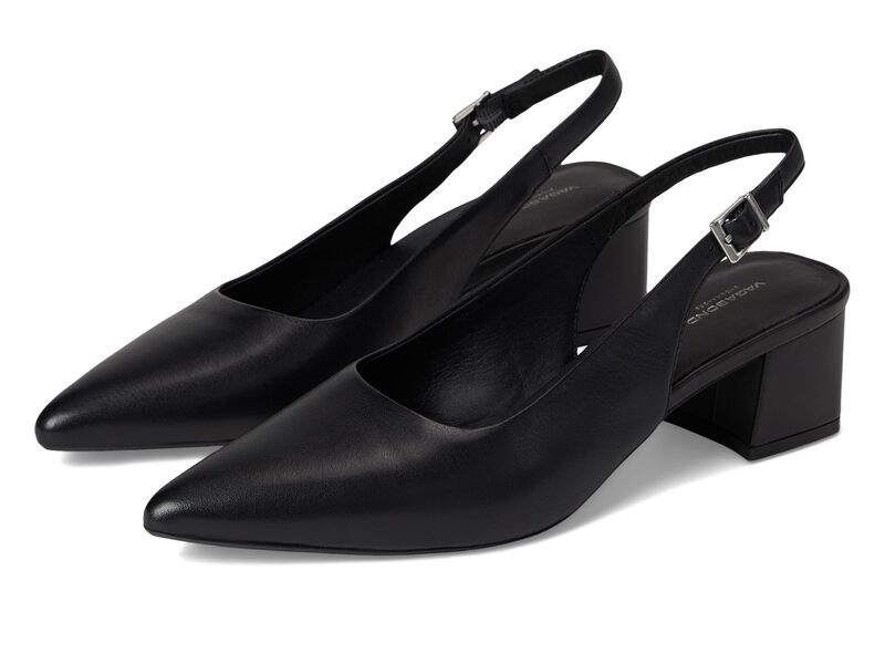 ヴァガボンド レディース シューズ 踵 Vagabond Shoemakers Marta Slingback Pump Black 黒いこと