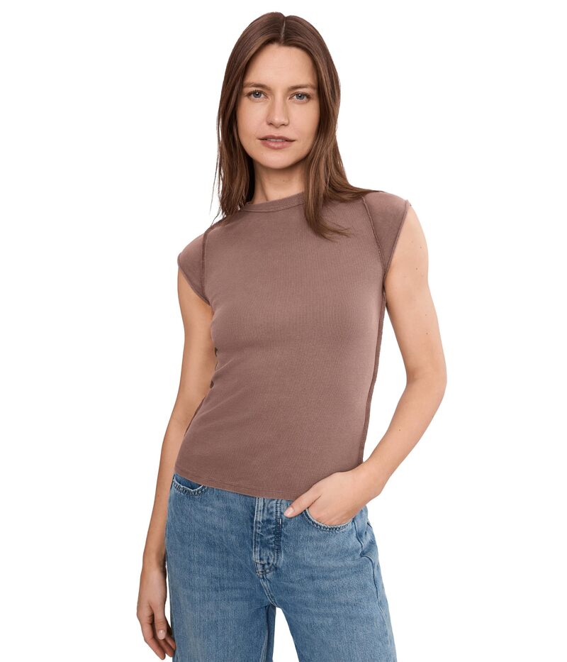 フリーピープル レディース トップス シャツ Free Peoplever Had Tee Brunette｜ReVida 店 9,840円