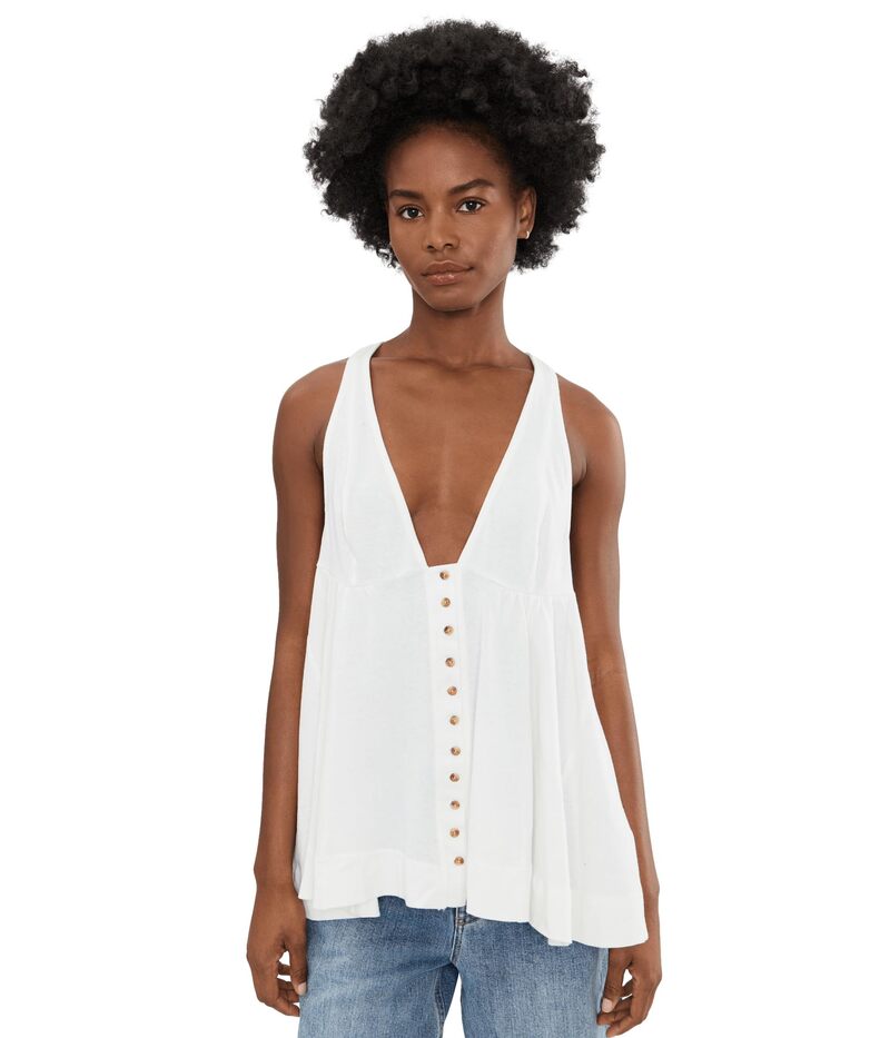 フリーピープル レディース トップス シャツ Free People Valerie Tuniclean Ivory アイボリー|ReVida 店