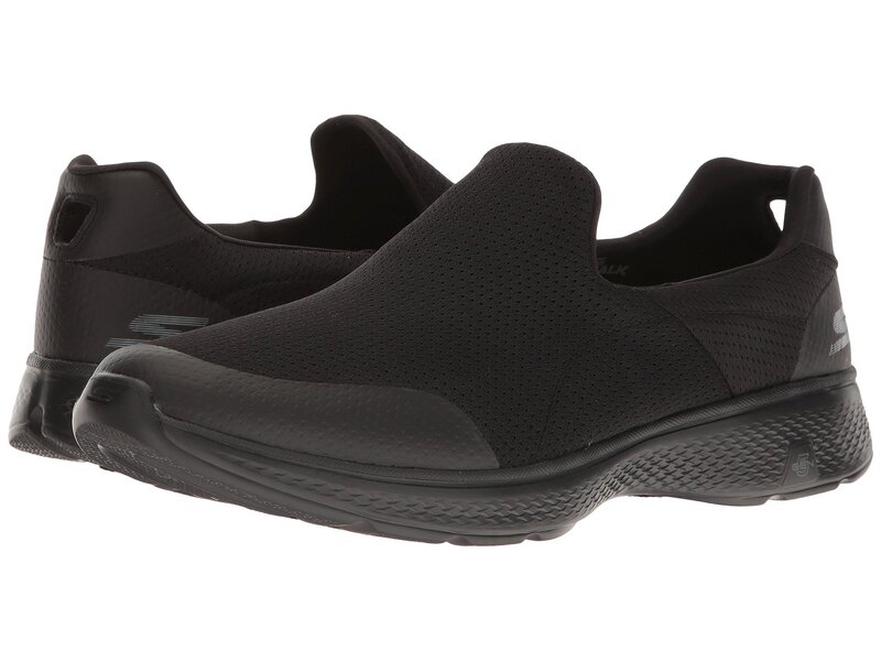 スケッチャーズ メンズ シューズ スニーカー SKECHERS Performance Go Walk 4 - Incredible Black ブラック｜ReVida 店