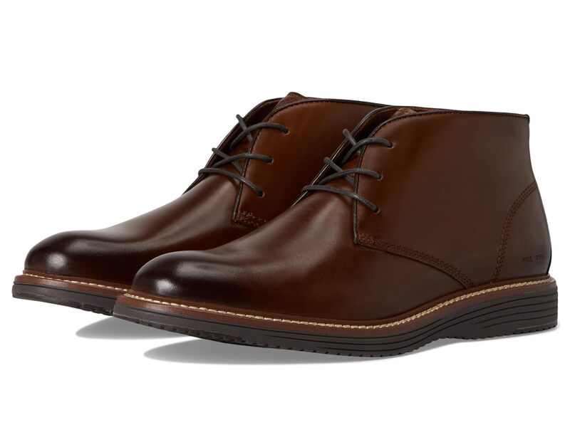 ジョンストンアンドマーフィー メンズ シューズ ブーツ・レインブーツ Johnston & Murphy Upton Chukka Tan Full Grain タン｜ReVida 店