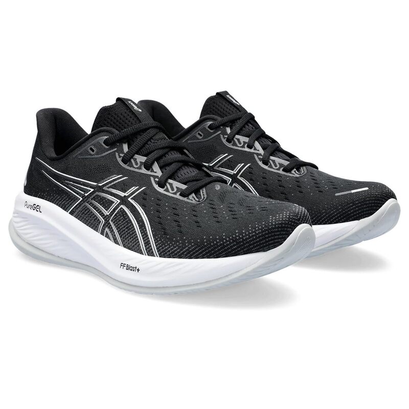 アシックス メンズ シューズ スニーカー ASICS Men's GEL-Cumulus 26 Black/Concrete ブラック｜ReVida 店