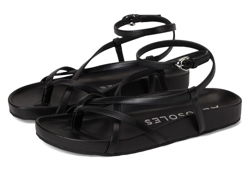 エアロソールズ レディース シューズ ヒール Aerosoles Leera Black Faux Leather ブラック｜ReVida 店 19,511円
