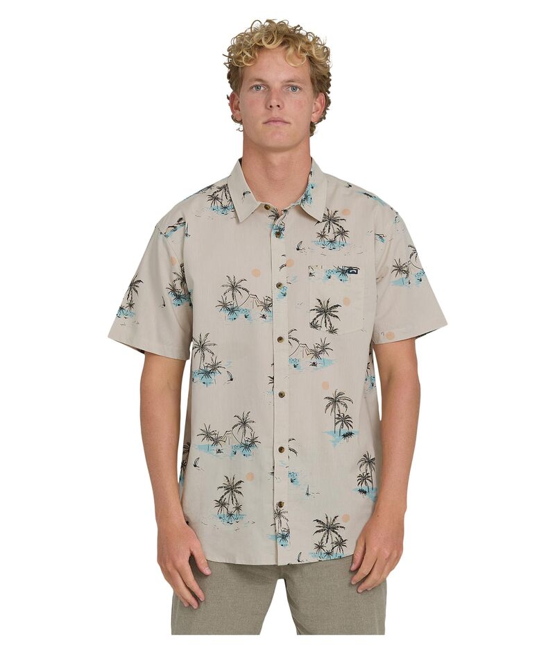 ビラボン メンズ トップス シャツ Billabong Sundayshort Sleeve Fog|ReVida 店