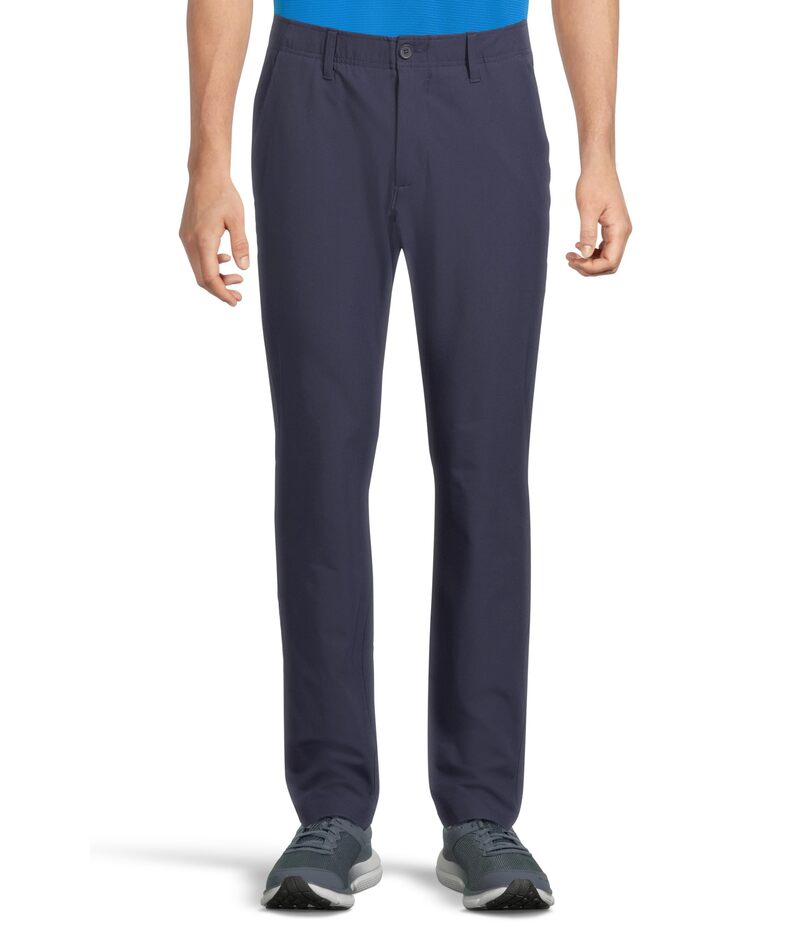 アンダーアーマー メンズ ボトムス カジュアルパンツ Under Armour Golf 1364410-015 Midnight Navy/Halo Gray グレー｜ReVida 店