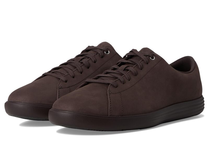 コールハーン メンズ シューズ スニーカー Cole Haan Grand Crosscourt II Sneaker Dark Chocolate Nubuck チョコレート|ReVida 店