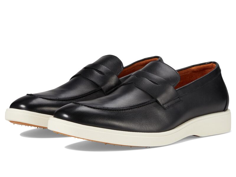 ステイシーアダムス メンズ シューズ スリッポン・ローファー Stacy Adamspencer Penny Slip-On Black ブラック|ReVida 店