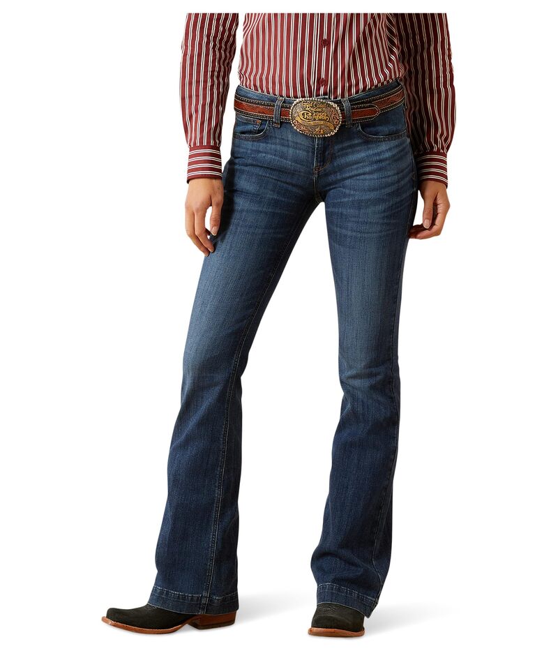 アリアト レディース ボトムス デニムパンツ ジーンズ Ariat Perfect Rise Bessie Slim Trouser Jeans Irvine|ReVida 店