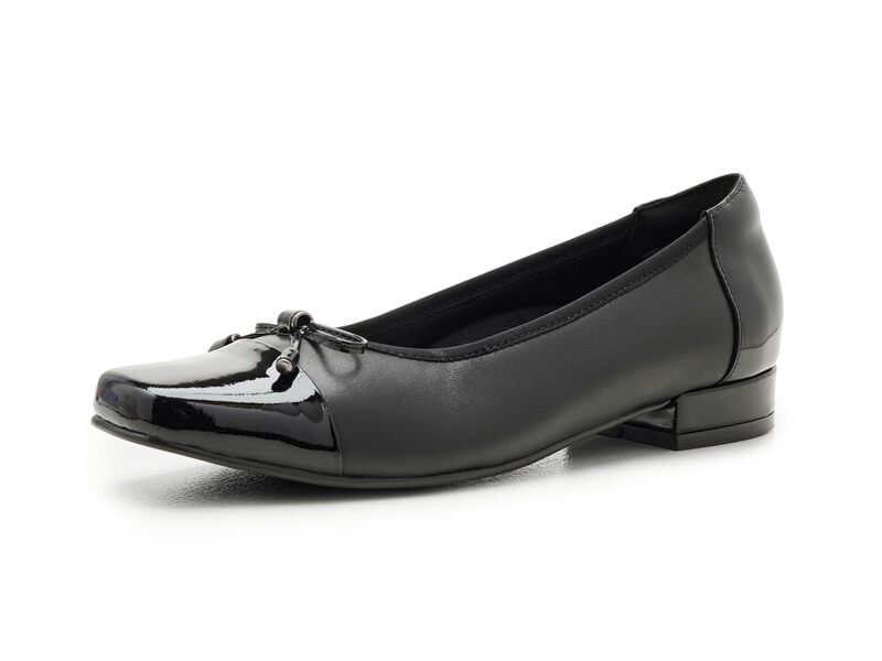 ダイビッドテイト レディース シューズ ヒール David Tate Amiya Black Leather/Patent Leather ブラック|ReVida 店