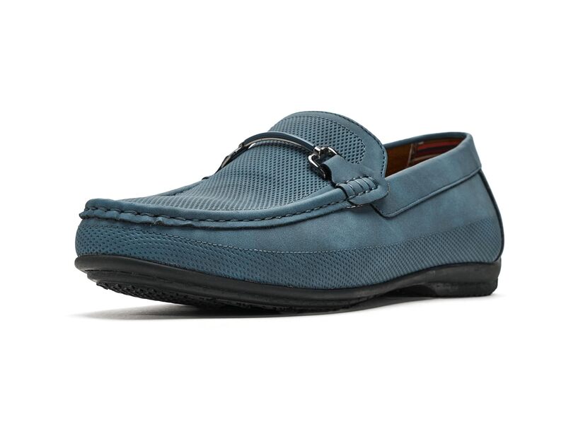 ステイシーアダムス メンズ シューズ スリッポン・ローファー Stacy Adams Colton Moc Toe Slip-On Loafer Navy ネイビー|ReVida 店