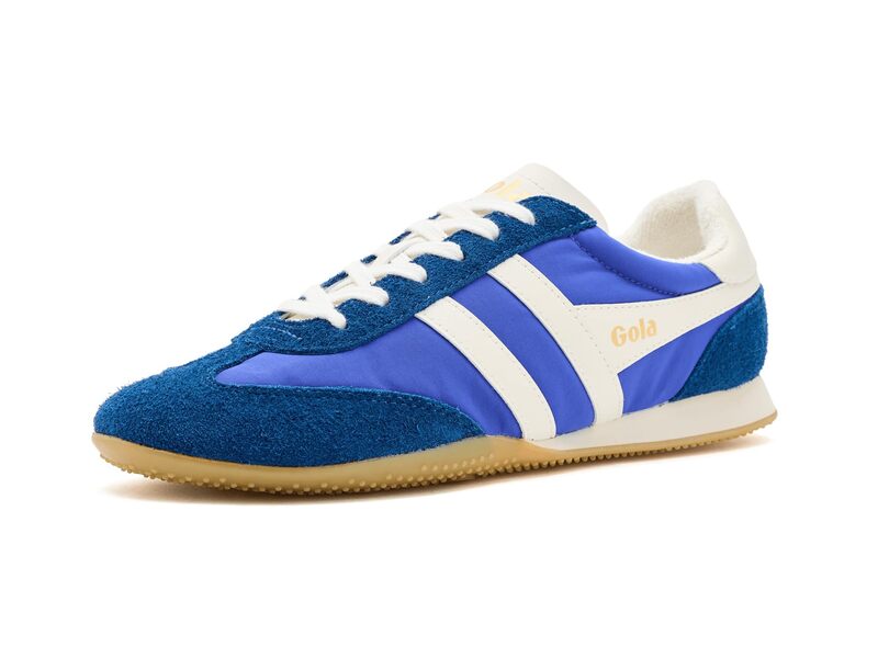 ゴラ レディース シューズ ヒール プリント Gola Sprinter Marine Blue/Off White オフホワイト|ReVida 店