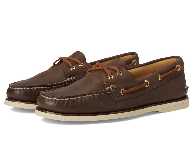 スペリー メンズ シューズ Sperry Gold AO 2 Eye Brown ブラウン|ReVida 店